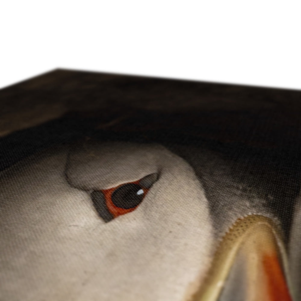 Puffin in nest Canvas